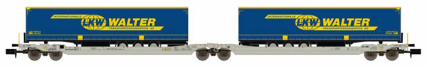 REE Modeles NW-090 - Sdggmrs T AAE Cargo TX Logistik AG + 2 trailers LKW WALTER